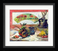 Still Life with a Fan, c.1889 Fine Art Print