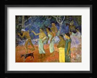 Scene from Tahitian Life, 1896 Fine Art Print