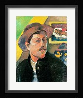 Self Portrait in a Hat Fine Art Print