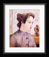 Portrait of a Young Woman, 1886 Fine Art Print