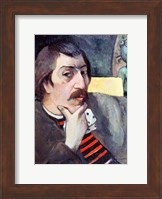 Portrait of the Artist with the Idol, c.1893 Fine Art Print