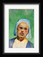 Head of a Breton Fine Art Print