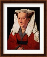 Portrait of Margaret van Eyck, 1439 Fine Art Print