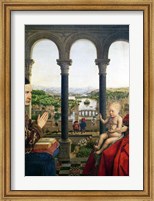 The Rolin Madonna - Detail Fine Art Print