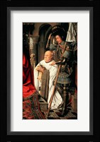 Detail of Canon Joris van der Paele, from the 'Madonna and Child', 1436 Fine Art Print