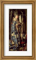 The Arnolfini Marriage (vertical detail) Fine Art Print