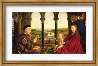 The Rolin Madonna - Panel Fine Art Print