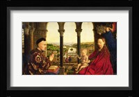 The Rolin Madonna - Panel Fine Art Print