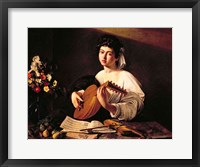 The Lute Player, c.1595 Fine Art Print