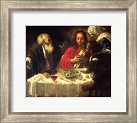 The Supper at Emmaus, c.1614-21 Fine Art Print