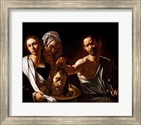 Salome Receives the Head of Saint John the Baptist, 1607-10 Fine Art Print