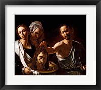 Salome Receives the Head of Saint John the Baptist, 1607-10 Fine Art Print