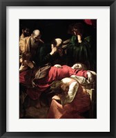 The Death of the Virgin, 1605-06 Fine Art Print