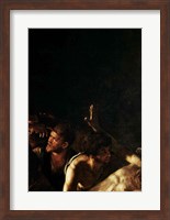 Resurrection of Lazarus, Center Detail Fine Art Print