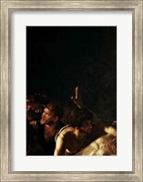 Resurrection of Lazarus, Center Detail Fine Art Print