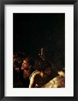 Resurrection of Lazarus, Center Detail Fine Art Print