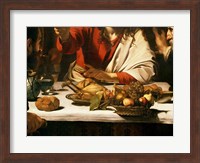 The Supper at Emmaus, Detail 1601 Fine Art Print