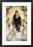 The Virgin with Angels, 1900 Framed Print