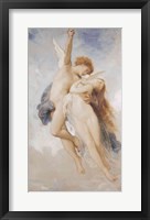 Cupid and Psyche, 1889 Framed Print