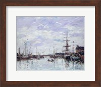 Deauville, the Dock, 1892 Fine Art Print