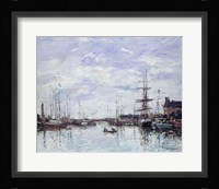 Deauville, the Dock, 1892 Fine Art Print
