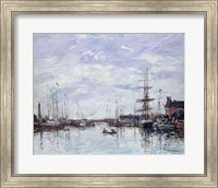 Deauville, the Dock, 1892 Fine Art Print