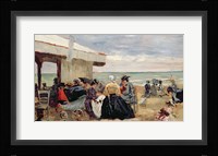 A Beach Scene Fine Art Print