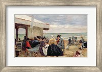 A Beach Scene Fine Art Print