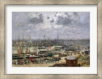 The Port of Bordeaux, 1874 Fine Art Print
