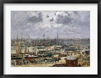 The Port of Bordeaux, 1874 Fine Art Print
