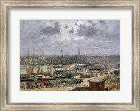 The Port of Bordeaux, 1874 Fine Art Print