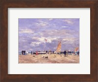 The Jetty at Deauville, 186 Fine Art Print