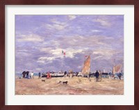 The Jetty at Deauville, 186 Fine Art Print
