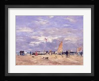 The Jetty at Deauville, 186 Fine Art Print