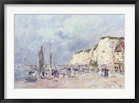 The Cliffs at Dieppe and the 'Petit Paris' Fine Art Print