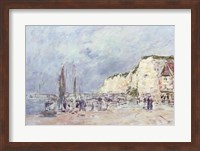 The Cliffs at Dieppe and the 'Petit Paris' Fine Art Print