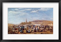 The Manet Family picnicking, 1866 Fine Art Print