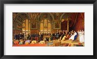 The Reception of Siamese Ambassadors by Emperor Napoleon III Fine Art Print