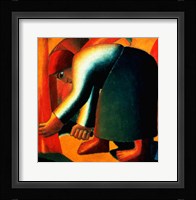 Woman Cutting, c.1900 Fine Art Print