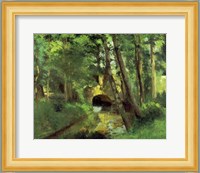 The Little Bridge, Pontoise, 1875 Fine Art Print