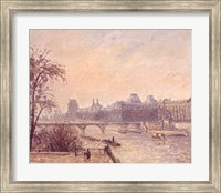 The Seine and the Louvre, 1903 Fine Art Print