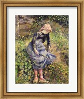 Girl with a Stick, 1881 Fine Art Print