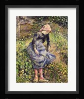Girl with a Stick, 1881 Fine Art Print