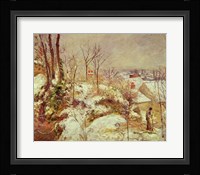Snow Scene Fine Art Print