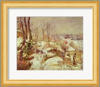 Snow Scene Fine Art Print