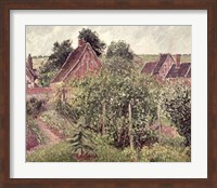 Landscape with Cottage Roofs, 1899 Fine Art Print