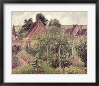 Landscape with Cottage Roofs, 1899 Fine Art Print