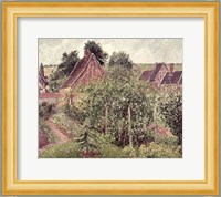 Landscape with Cottage Roofs, 1899 Fine Art Print