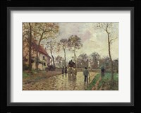 The Coach to Louveciennes, 1870 Fine Art Print