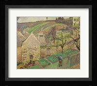 Hillside of the Hermitage, Pontoise, 1873 Fine Art Print